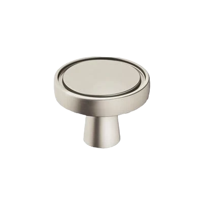 Secure Amerock Destine 1-3 8 Diameter Satin Nickel Cabinet Knob Premium Material