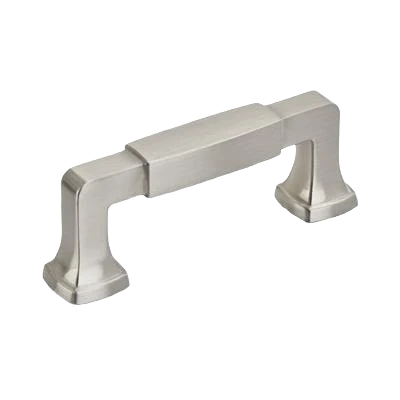 Outstanding Amerock Stature 3 Center-to-Center Satin Nickel Cabinet Pull Flexible