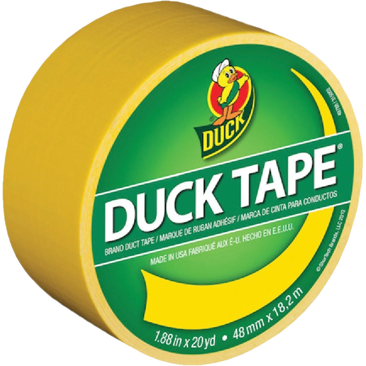 Official Duck Brand Yellow Duct Tape 1.88 in. x 20 yd. Advanced