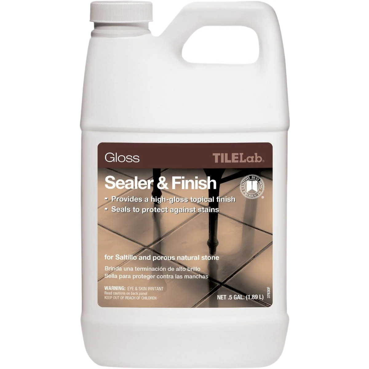 Recyclable Custom Building Products TILELab Gloss Tile Sealer Finish Functional