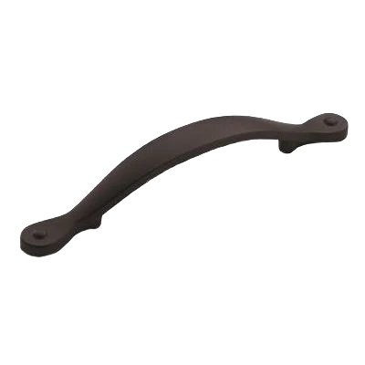 Practical Amerock Inspirations 3-3 4 Center-to-Center Matte Black Cabinet Pull Minimalist