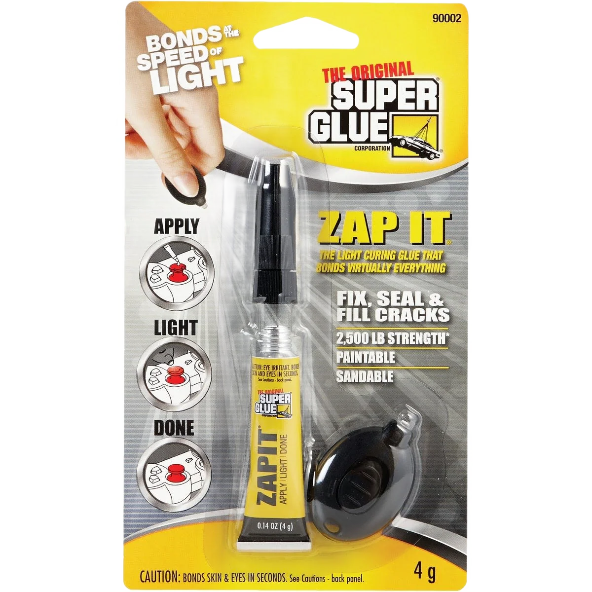 Fast Zap It Super Glue 0.14 oz. User-Friendly
