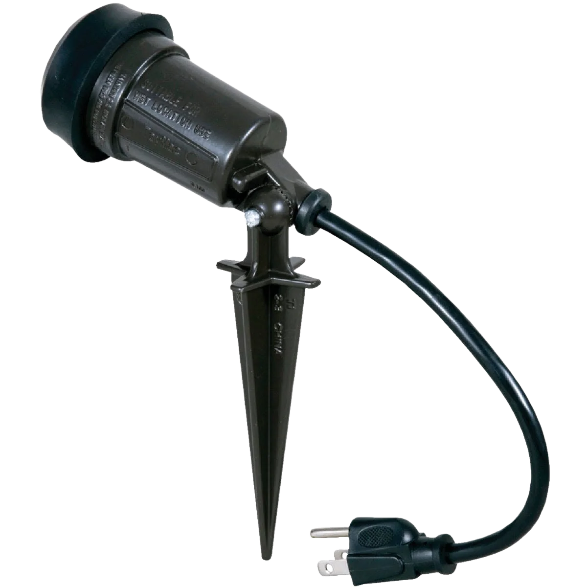 Fine Hubbell Metallic Landscape Stake Light Modern