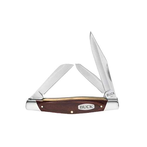 Prestigious Buck Knives 373 Brown Trio Knife Excellent