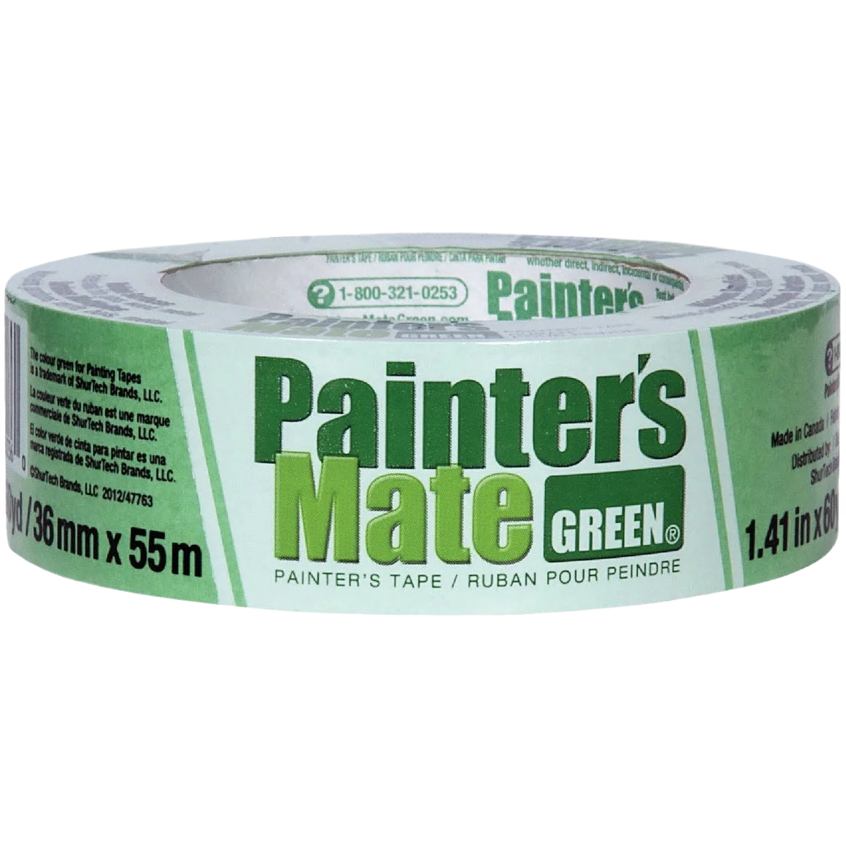Elegant Painter’s Mate Green Masking Tape 1.41 in. x 60 yd. Healthy