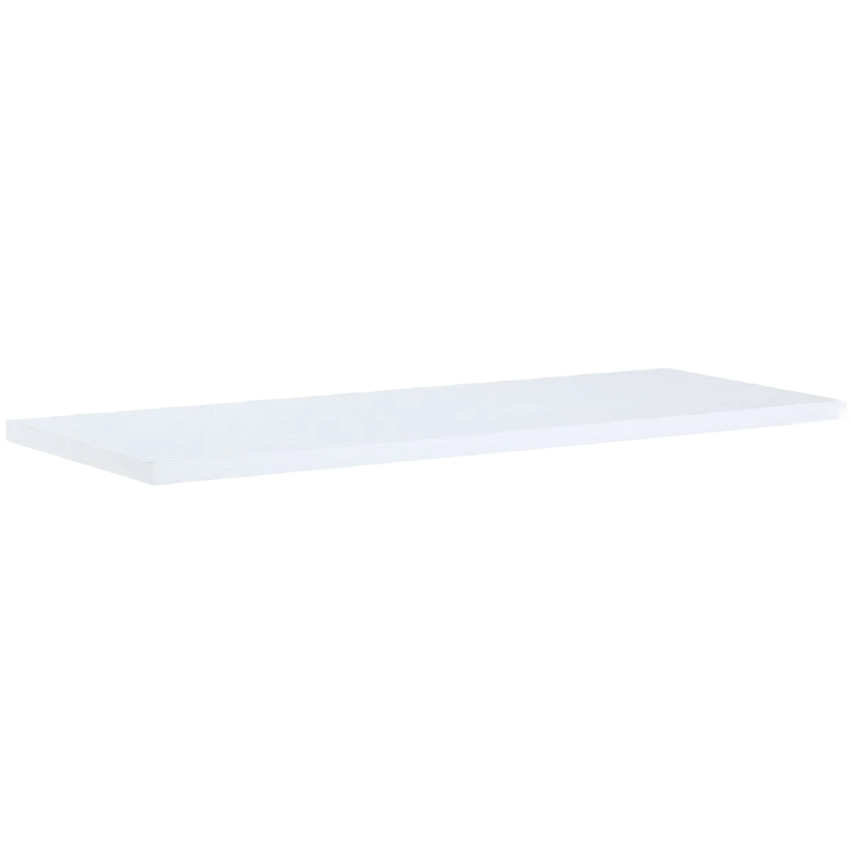 Minimalist Knape Vogt White All-Purpose Shelf 10 In. x 24 In. Soft