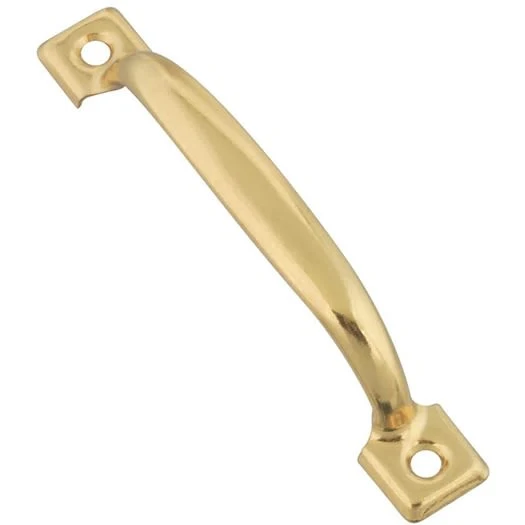 Premium Material National Hardware 4-3 4 Brass Door Pull Excellent