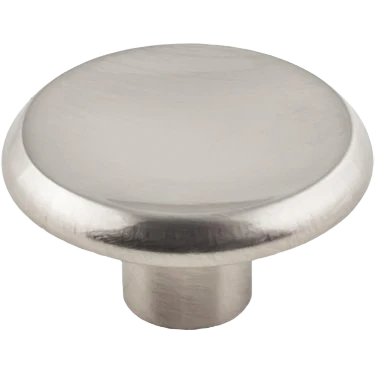 Organic Hardware Resources Kasa Dap Cabinet Knob Satin Nickel 10-Pack Relaxed
