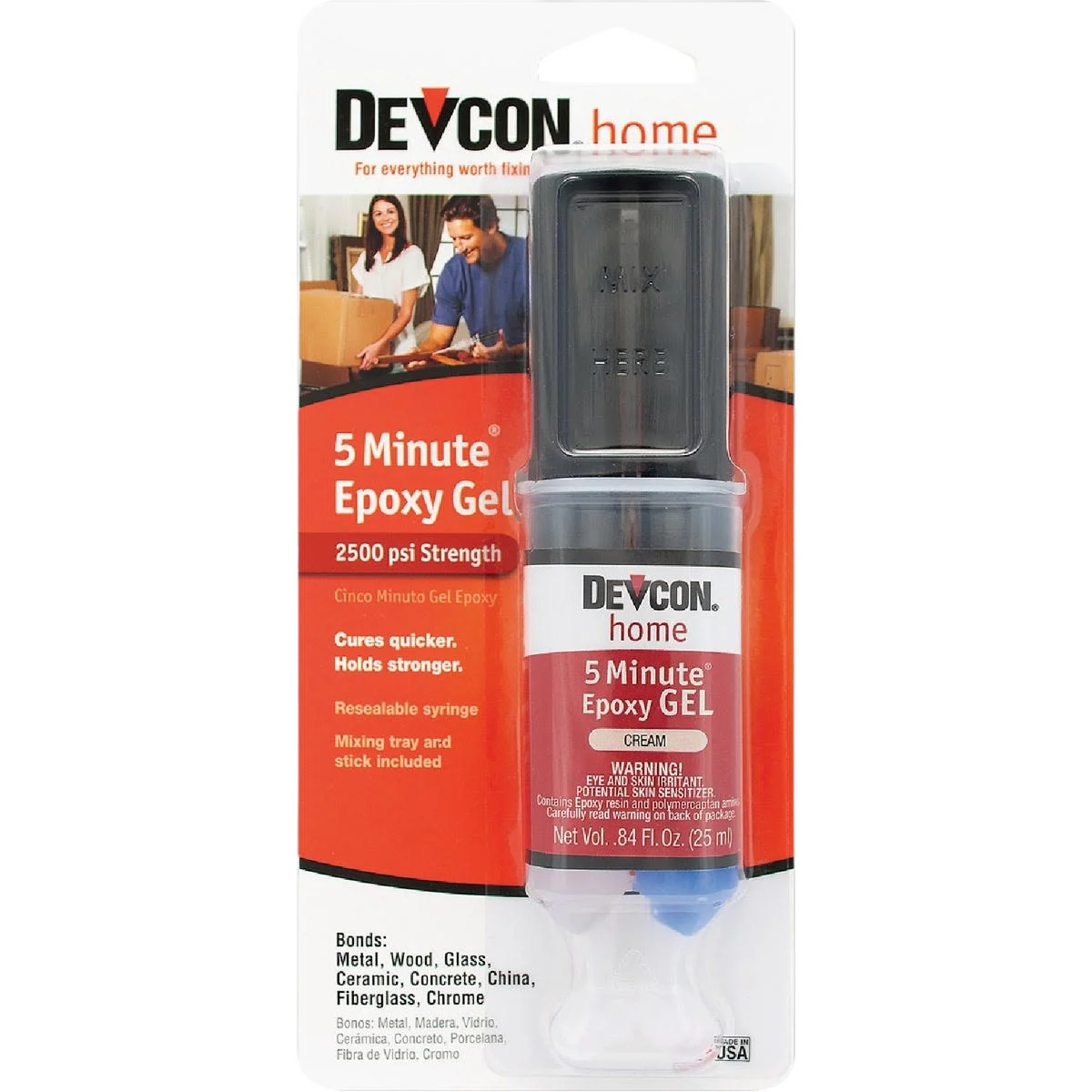 Original Design Devcon 5 Minute Epoxy Gel 1 oz. High-End