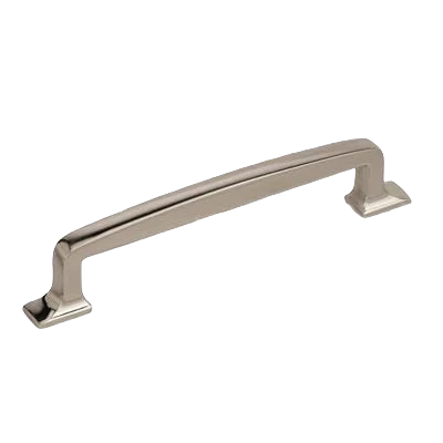 Original Design Amerock Westerly 5-1 16 Center-to-Center Polished Nickel Cabinet Pull Green
