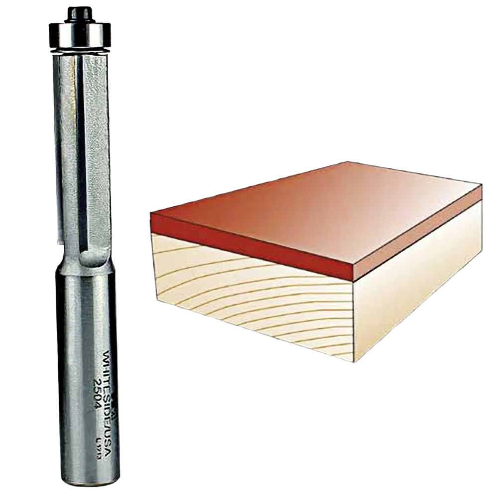 Practical Whiteside Three Flute Flush Trim Bit 1 2 in. SH x 1 2 in. CD x 1-1 2 in. CL Easy-to-Use