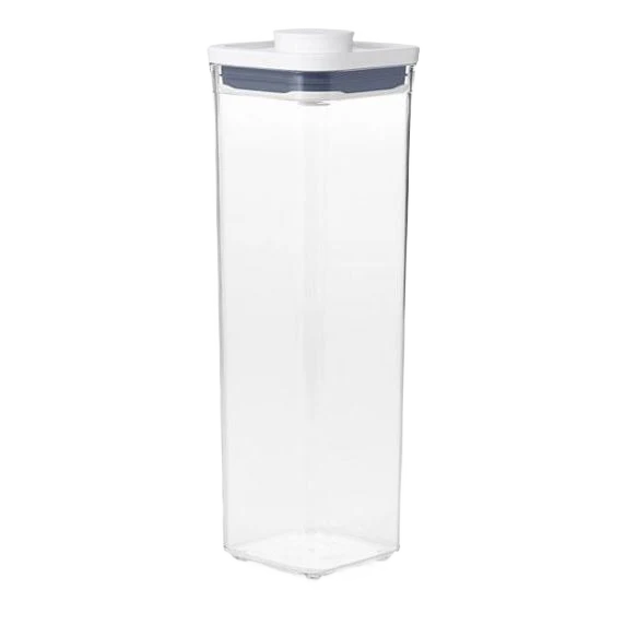 Safe OXO POP Small Square Tall Container 2.3 Quart Easy-to-Use