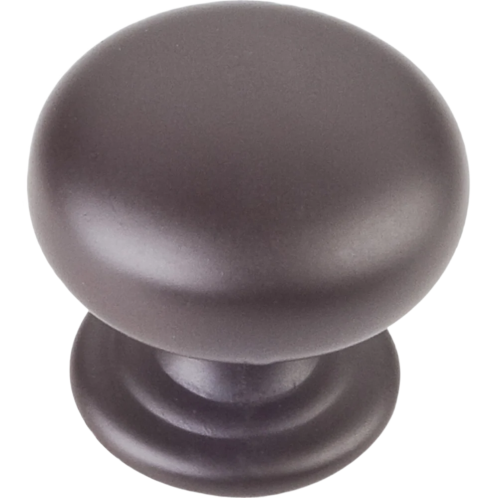 Crafted Hardware Resources 1-1 4 In. Florence Knob Dark Bronze Long-Lasting