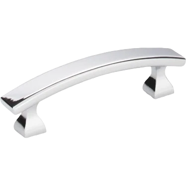 Soft Hardware Resources Hadley 3 In. CC Square Pull Polished Chrome Stylish