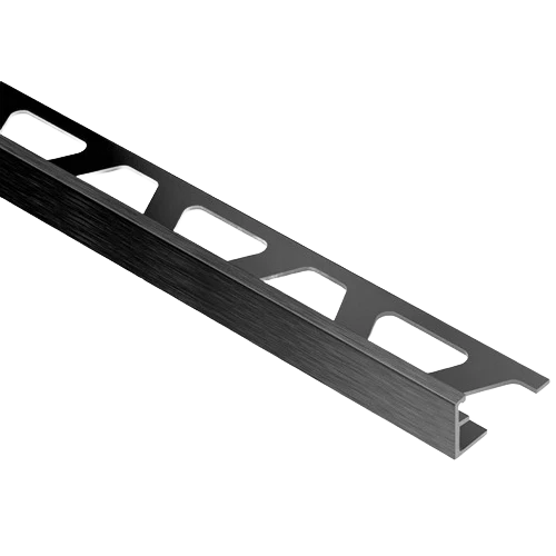 Reliable Schluter Jolly 1 2 in. L Channel Brushed Graphite Anodized Aluminum High-Performance
