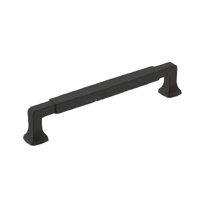 Traditional Amerock Stature 6-5 16 Center-to-Center Matte Black Cabinet Pull User-Friendly