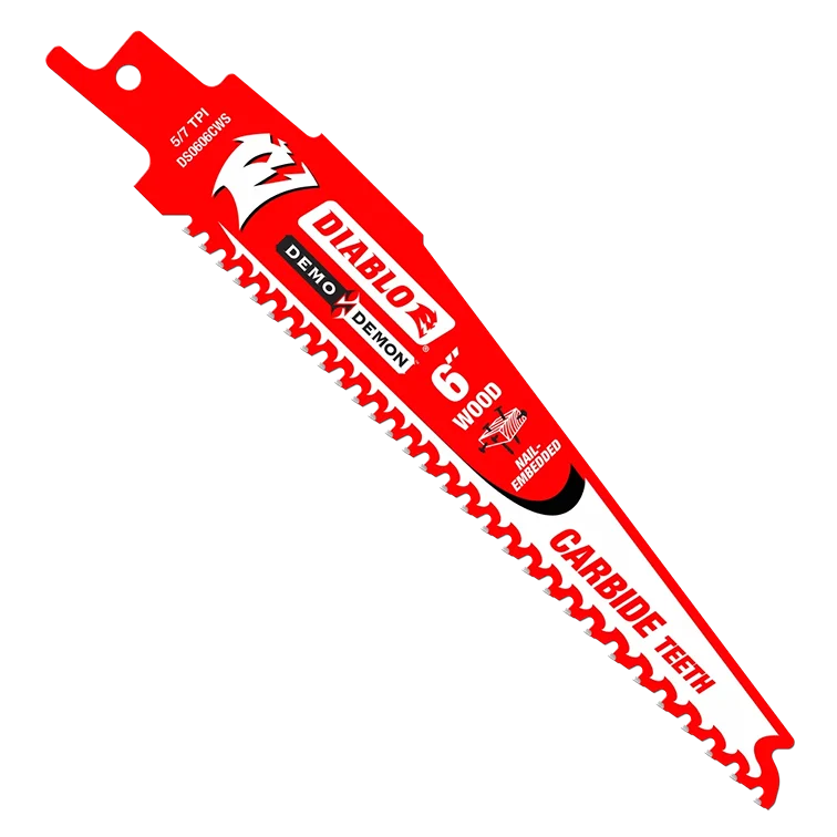 User-Friendly Diablo 6-In. Carbide Wood Cutting Saw Blade Soft