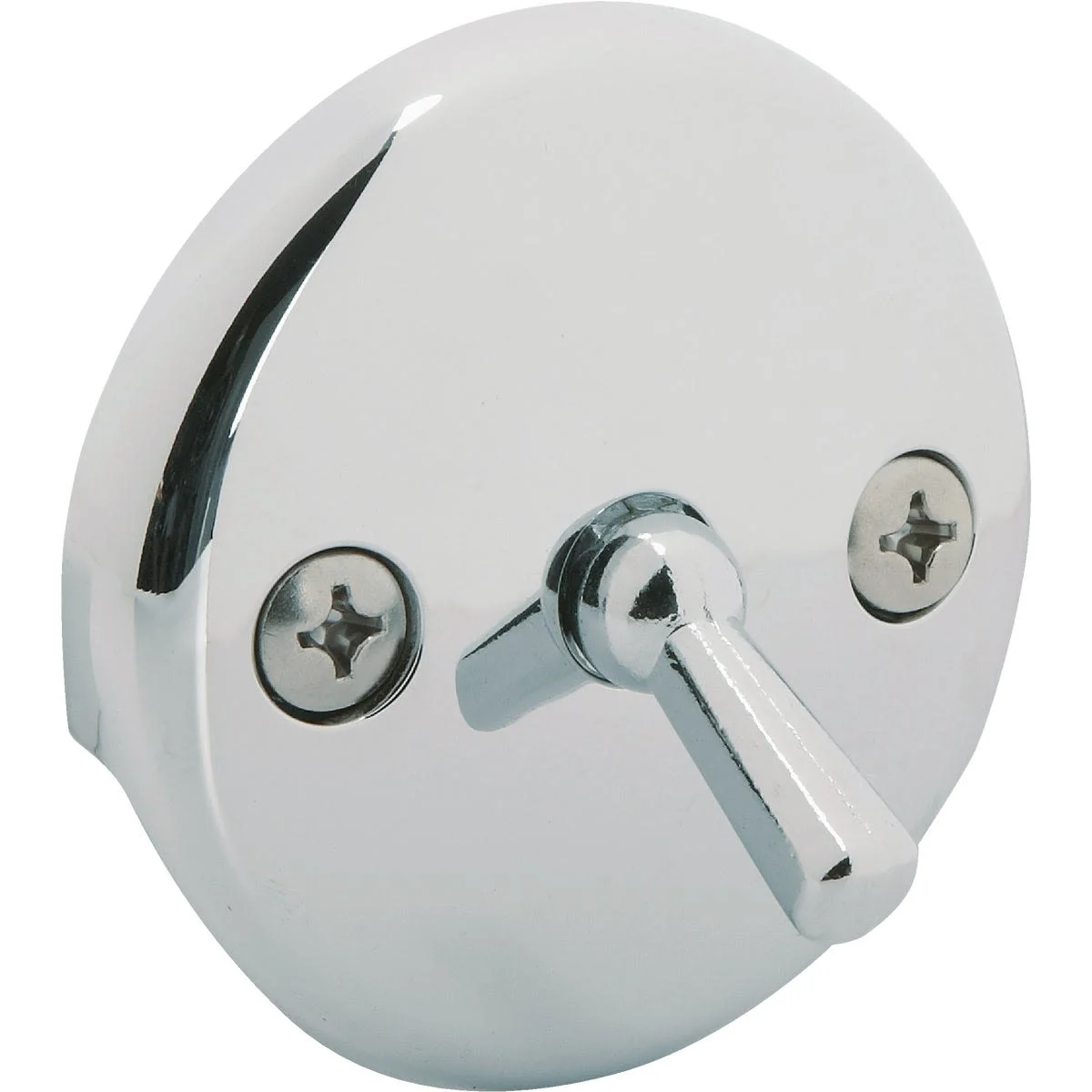 Stylish Do it Two-Hole Chrome Bath Drain Face Plate Dependable