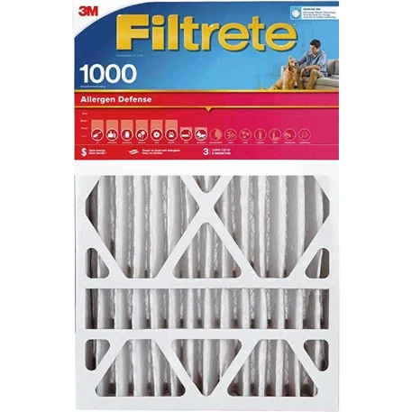 Expertly Made Filtretre Allergen Defense 1000 1085 MPR Furnace Filter 16 x 25 x 1 2-Pack Classic