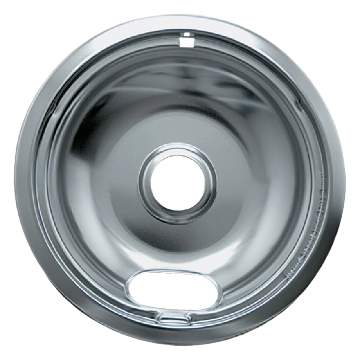 High-End Range Kleen Chrome Universal Drip Pan Trusted