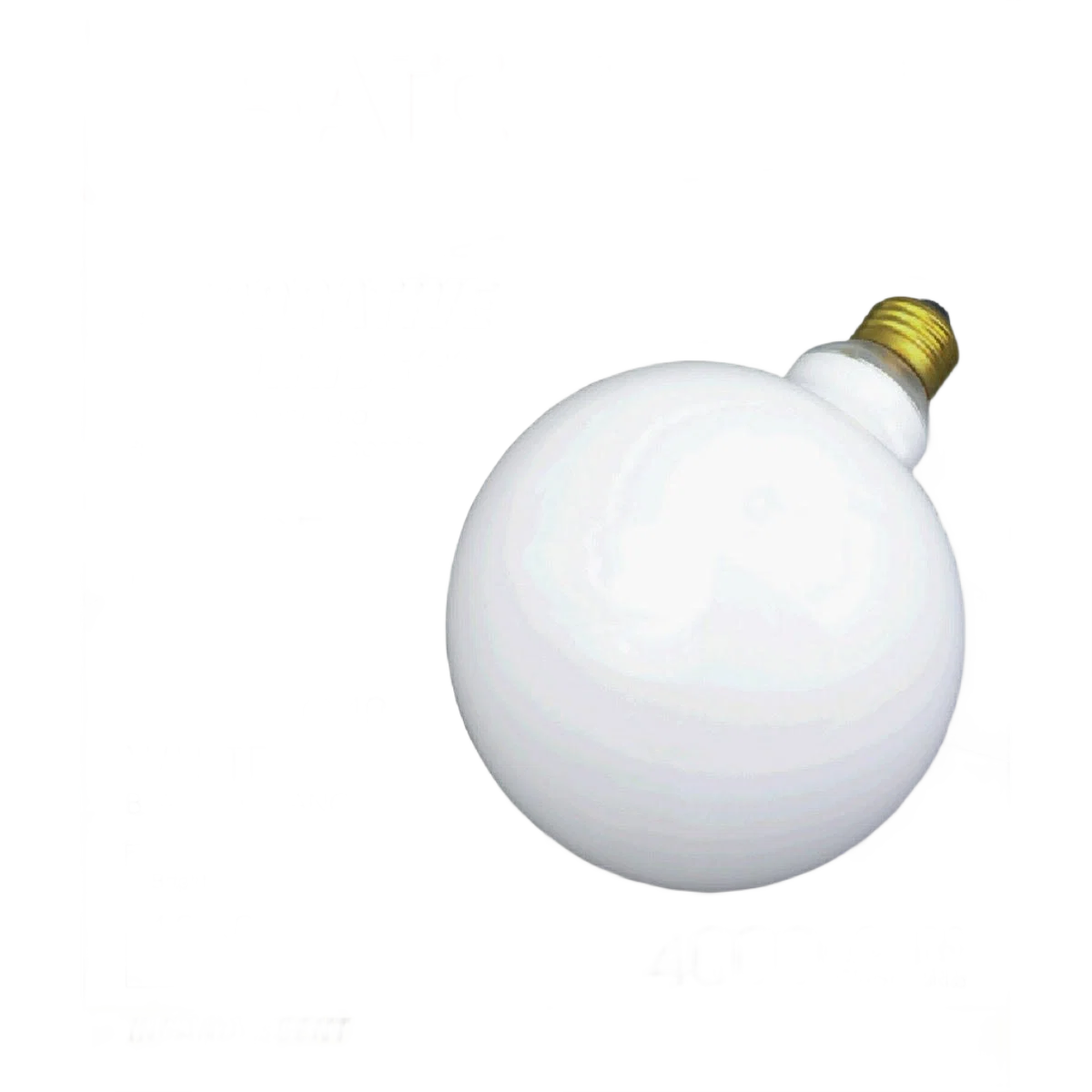 Crafted Satco 100 Watt G40 Globe Light Bulb Responsible