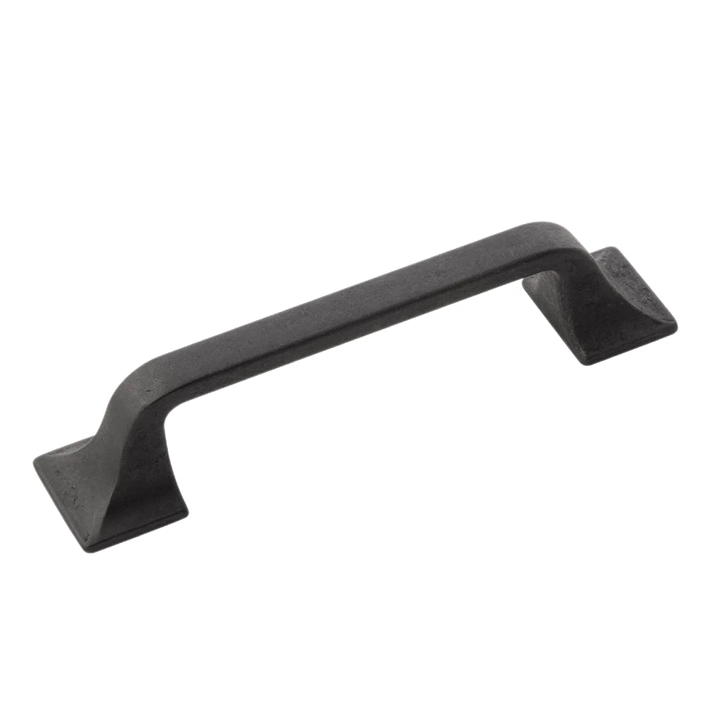 Soft Hickory Hardware 3-3 4 Black Iron Center-to-Center Forge Pull Excellent
