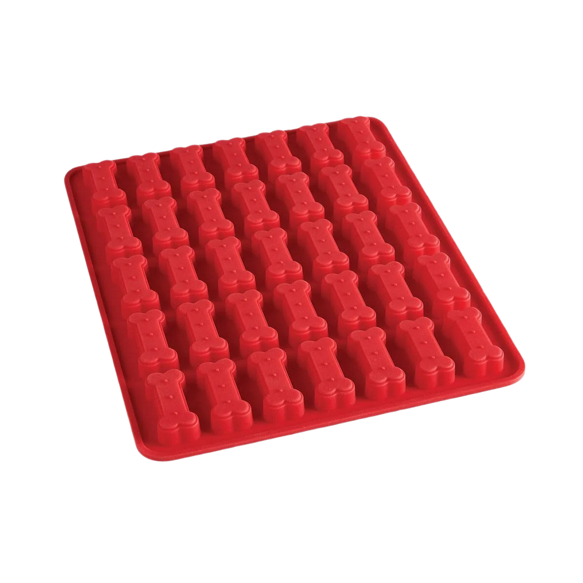 Contemporary Mrs. Anderson’s Red Silicone Dog Biscuit Mold 35 Treats Comfortable
