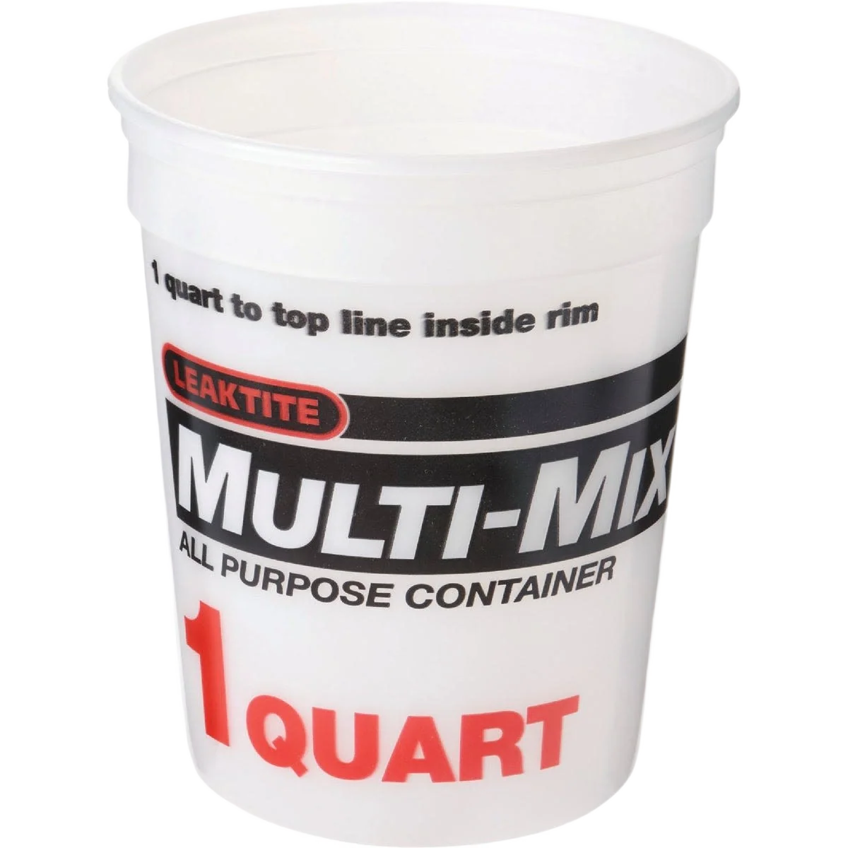 Safe Leaktite Multi-Mix All Purpose Mixing Storage Container 1 Quart Solid