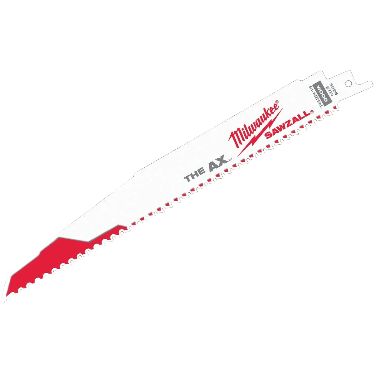 Reusable Milwaukee SAWZALL® AX™ 9 5-TPI Blades 5-Pack Carefully Designed