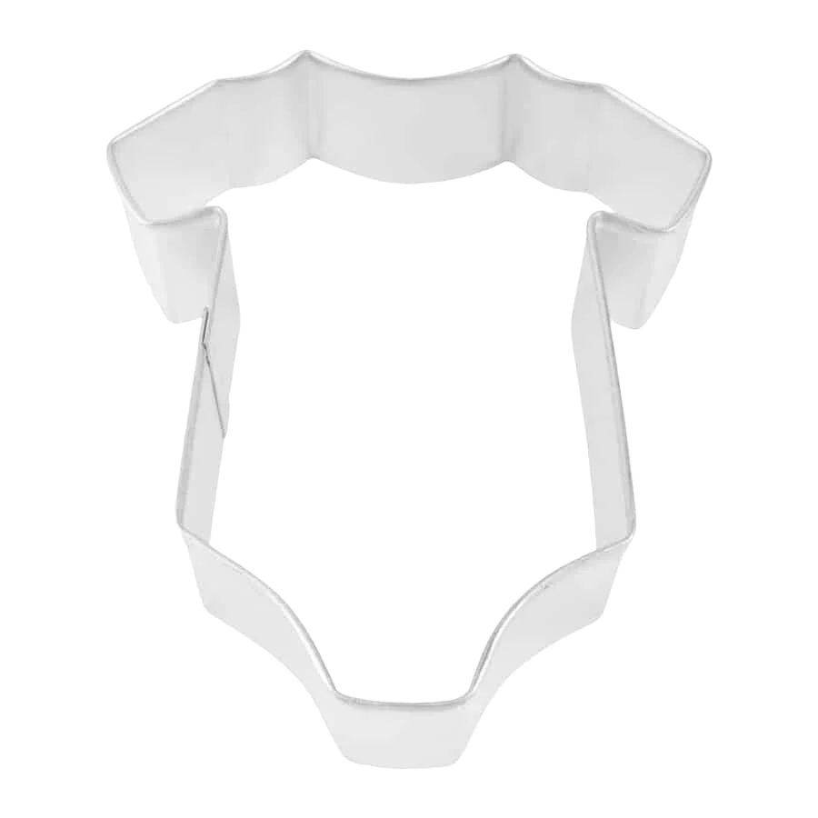 Original Design R M International Onesie Cookie Cutter 4 in. Versatile