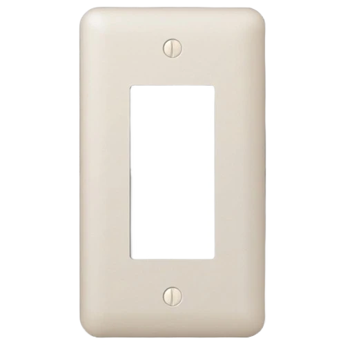 Effective Amerelle 1 Rocker Devon Light Almond Wallplate Stylish