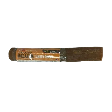 Excellent Etta Says Deluxe Turkey Chew Dog Treat 7 in. Premium Material