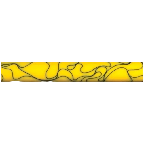Superior Berea Hardwoods Yellow and Black Acrylic Pen Blank Carefully Designed