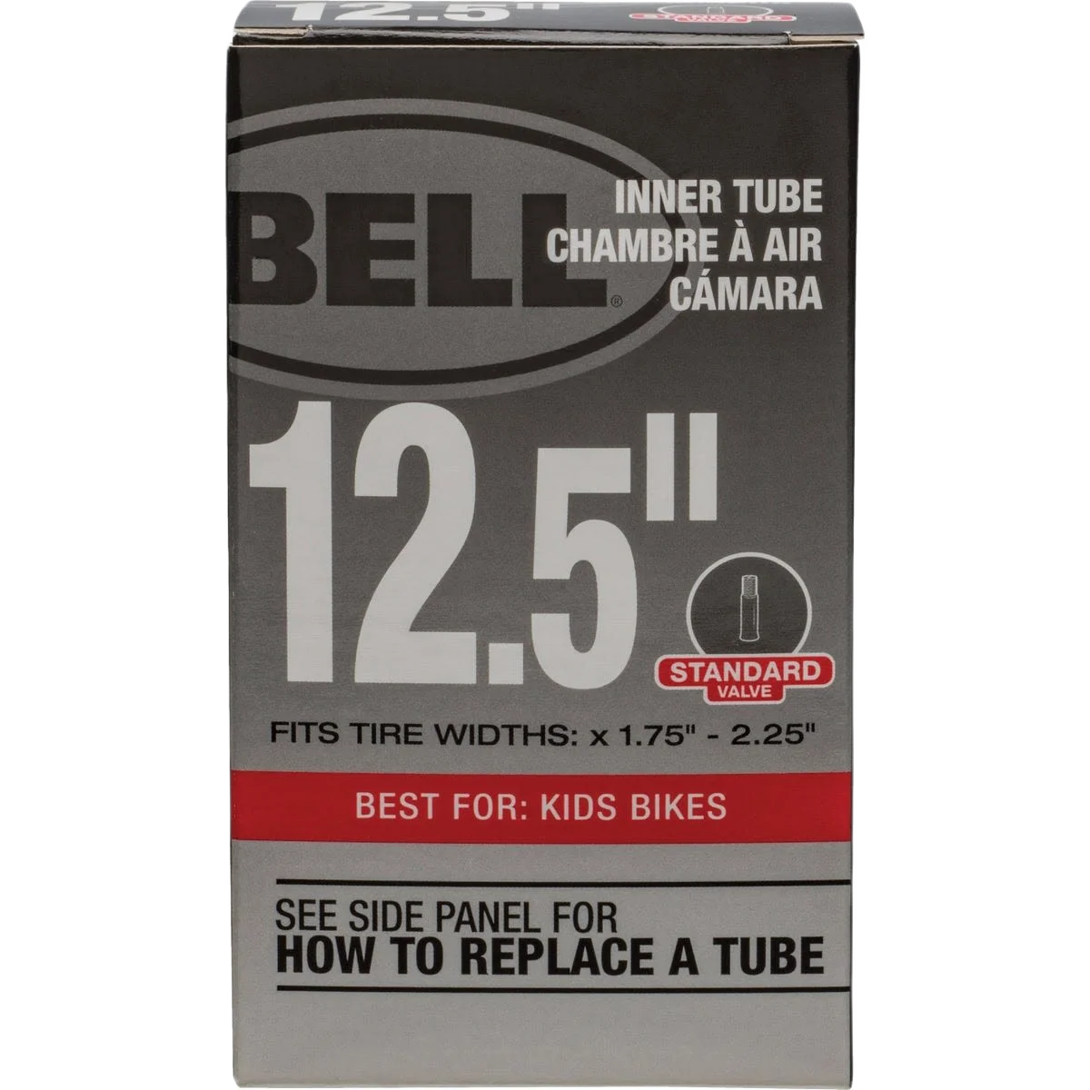 Official Bell 12 In. Premium Quality Rubber Bicycle Tube Reliable