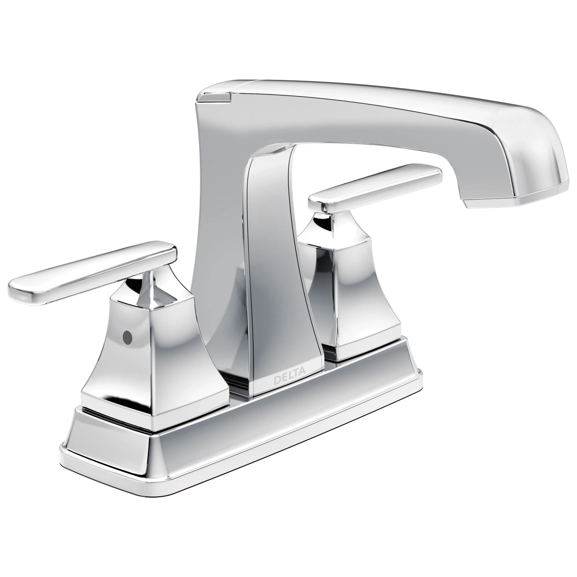 Green Delta Ashlyn Chrome Two Handle Centerset Bathroom Faucet Innovative