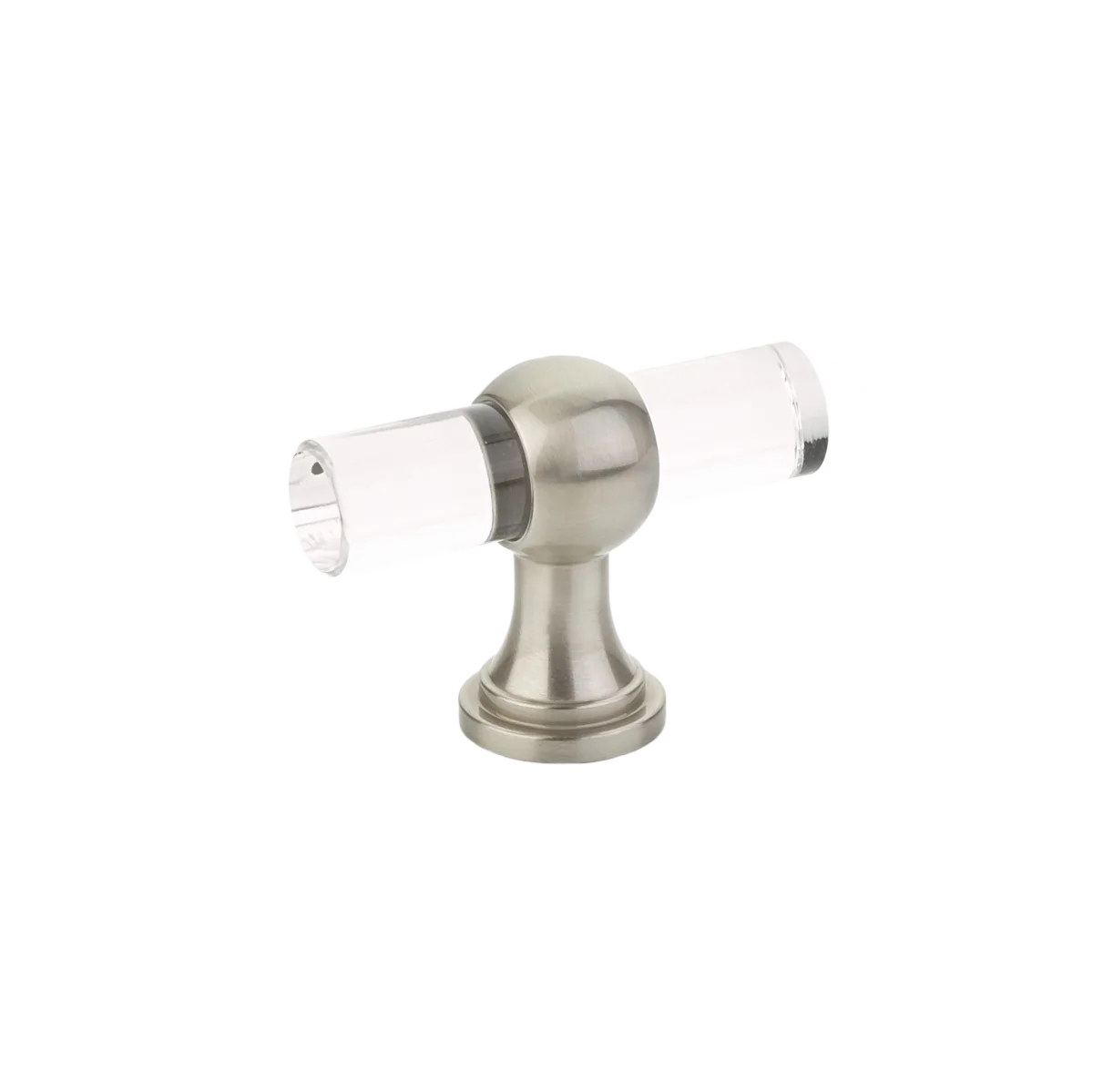 Fashionable Schaub Satin Nickel Lumiere Transitional Adjustable T-Knob Top-Quality