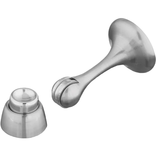Prestigious National Hardware Satin Nickel Magnetic Rigid Door Stop Official
