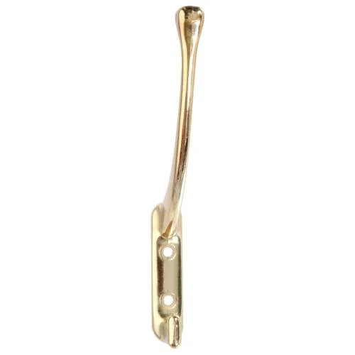 Relaxed Hillman Garment Hook- Brass Finish Versatile