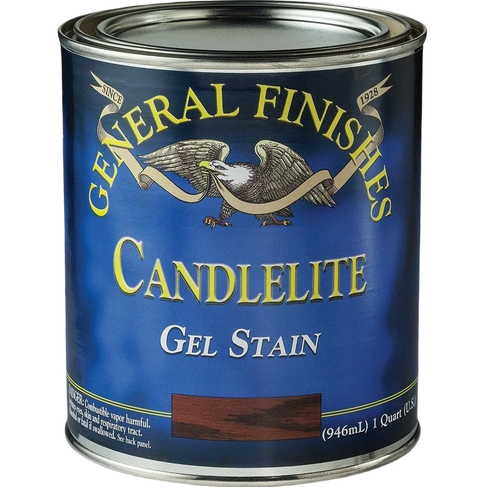 Premium General Finishes Candlelite Gel Stain 1 Pint Crafted