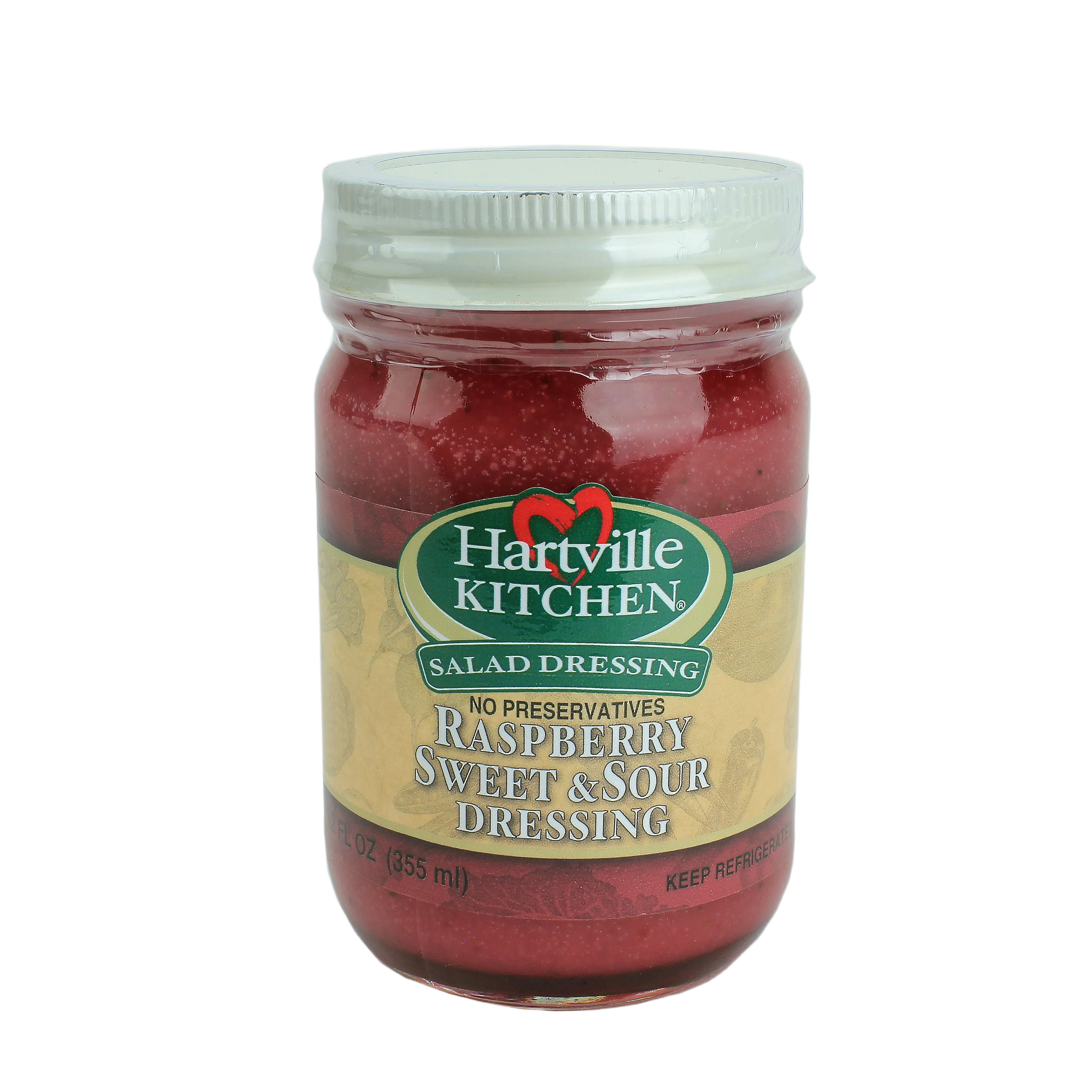 Responsible Hartville Kitchen Refrigerated Raspberry Sweet Sour Dressing 12 oz. Exclusive