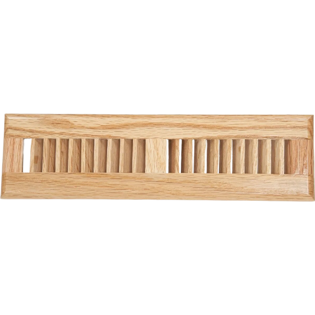High-End Home Impressions 2-1 4 in. x 12 in. Floor Register with Diffuser Light Oak Top-Quality