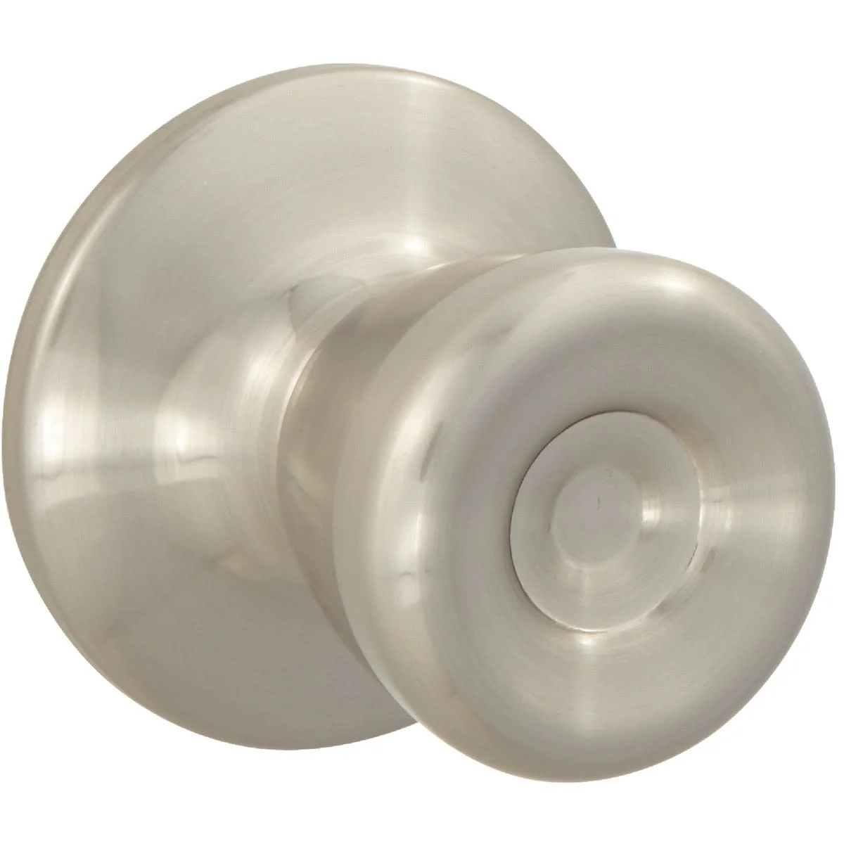 User-Friendly Steel Pro Brush Nickel Tulip Bed Bath Passage Knob Efficient