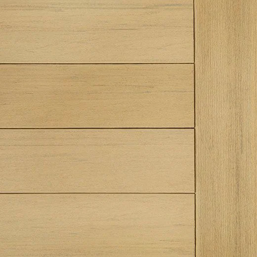 Certified TimberTech Terrain Plus 20′ Square-Shoulder Natural White Oak Composite Decking Relaxed