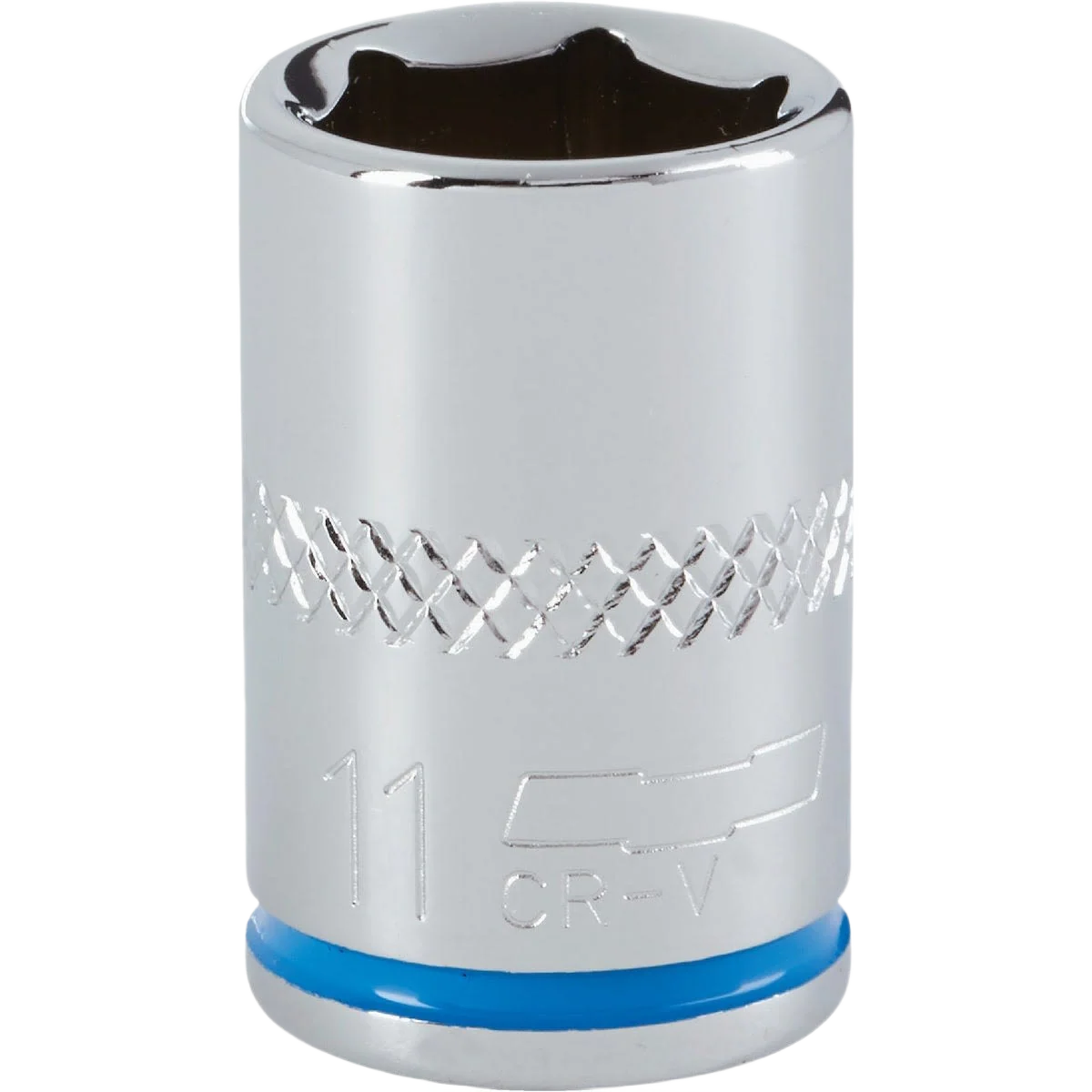 Crafted Channellock 1 4 in. Drive 11mm 6-Point Shallow Metric Socket Minimalist
