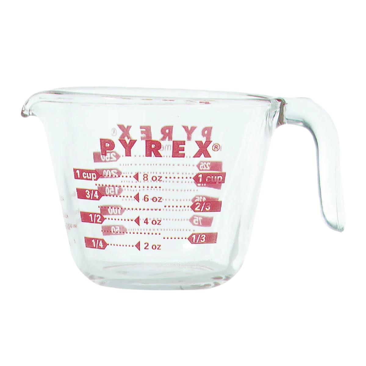 Stylish Pyrex Measuring Cup 1 cup Easy-to-Use
