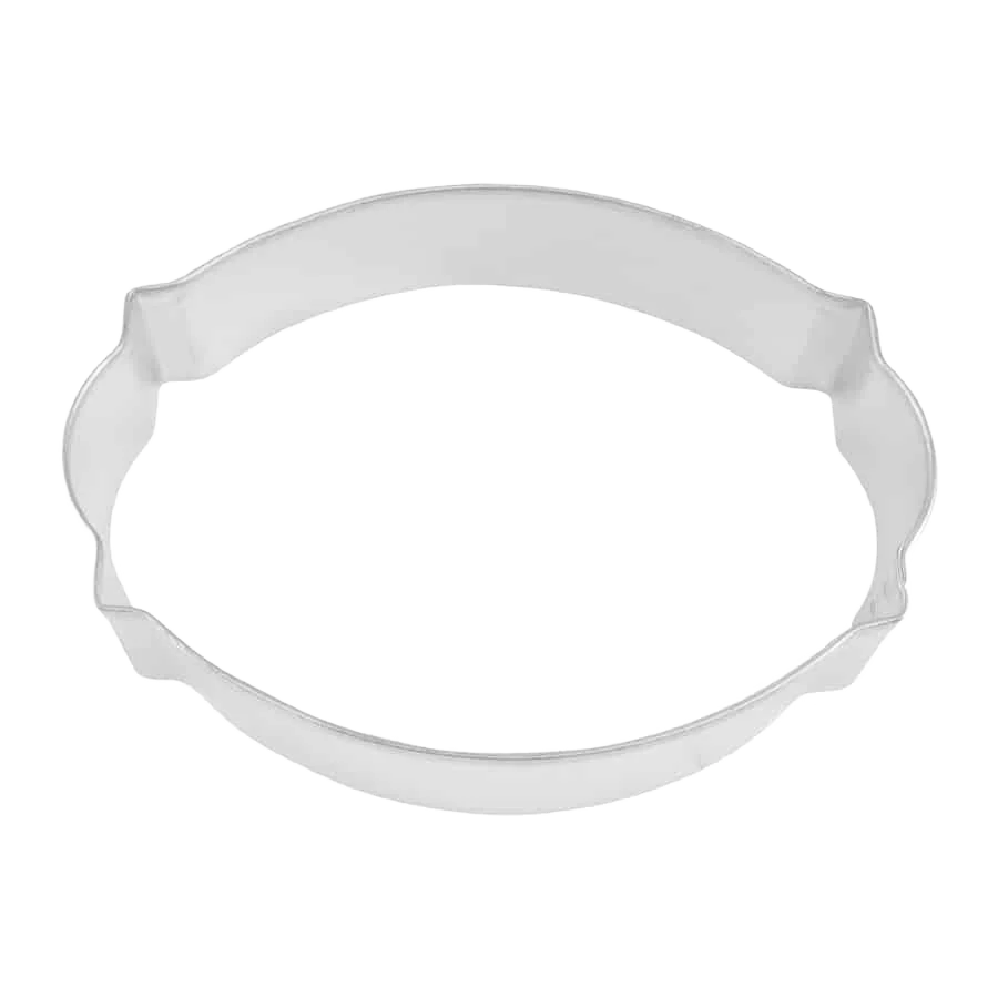 Responsible R M International Cameo Plaque Cookie Cutter 4.25 in. Durable