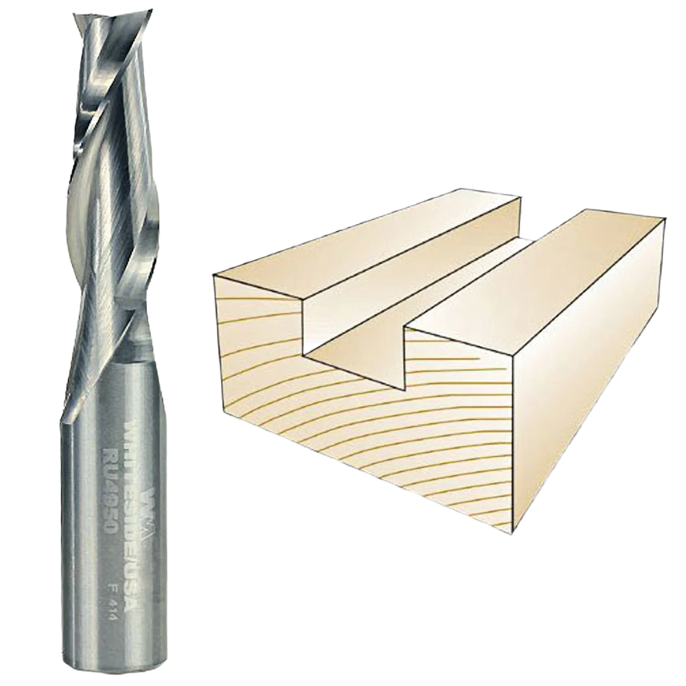 Casual Whiteside Spiral Upcut Bit 1 2 in. SH x 7 16 in. CD x 1-1 4 in. CL Sustainable