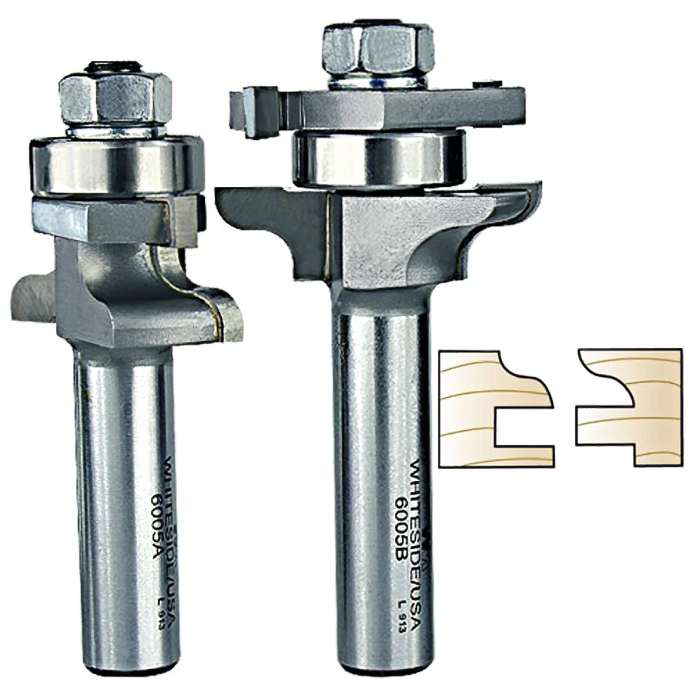 Secure Whiteside Traditional Stile Rail Bit Set 1 2 in. SH Organic