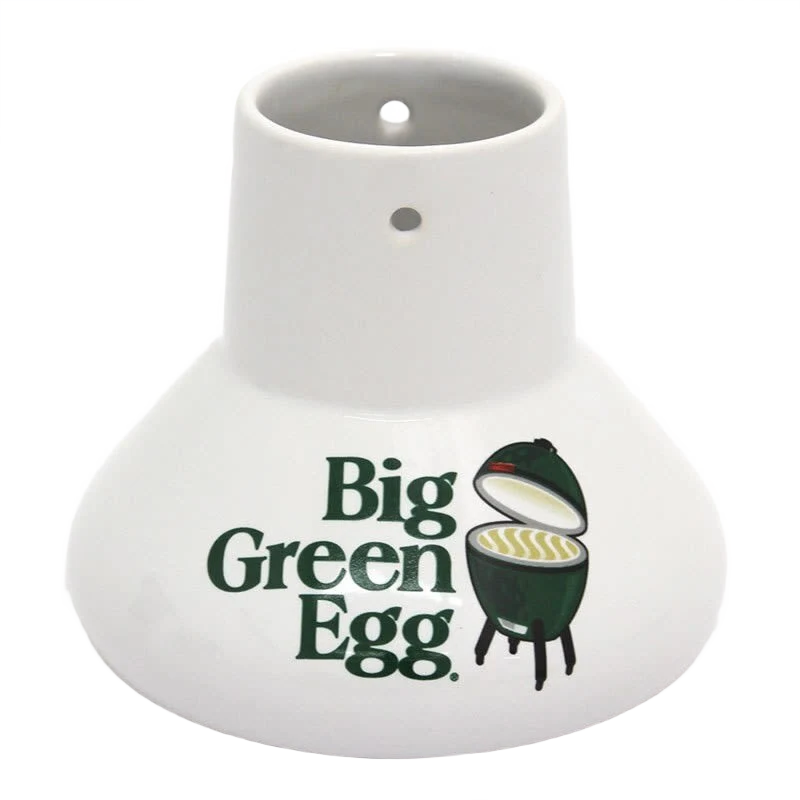 Specialty Big Green Egg Ceramic Chicken Roaster Easy-to-Use