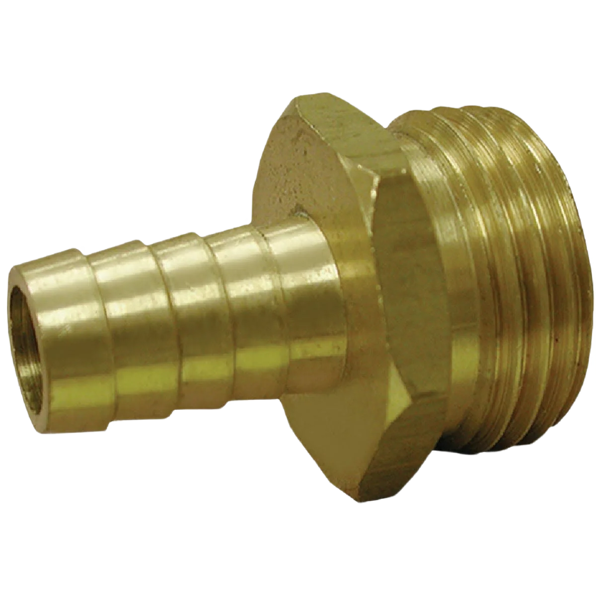 Safe Anderson Metals Brass Hose Bard 3 4 In. Barb x 3 4 In. MHT Pure